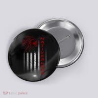 USA American Flag Native Blood Button thumb 0