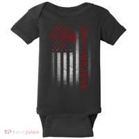 USA American Flag Native Blood Baby Bodysuit thumb 0