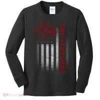 USA American Flag Native Blood Kids Long Sleeve Shirt thumb 0