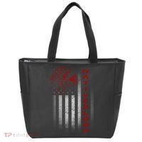 USA American Flag Native Blood Tote Bag thumb 0