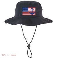 USA American Nautical Anchor Flag Bucket Hat thumb 0