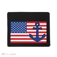 USA American Nautical Anchor Flag Mousepad thumb 0