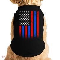USA American Pride Flag Doggie Tank thumb 0