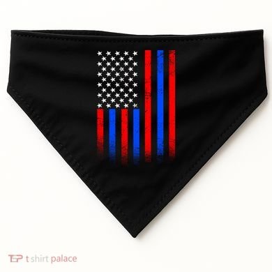 USA American Pride Flag USA-Made Doggie Bandana