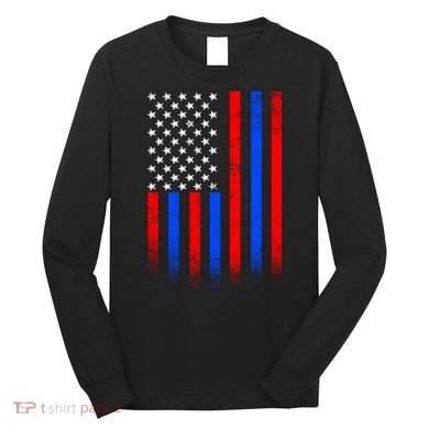 USA American Pride Flag Long Sleeve Shirt