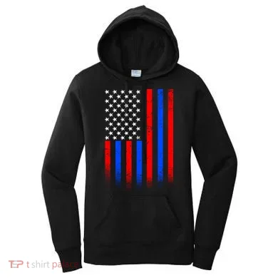 USA American Pride Flag Women's Hoodie