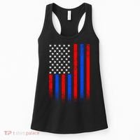 USA American Pride Flag Women's Tank Top thumb 0