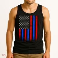 USA American Pride Flag Tank Top thumb 3