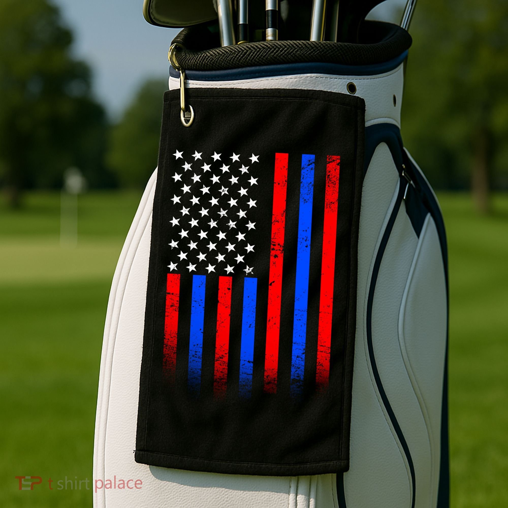 USA American Pride Flag Golf Towel
