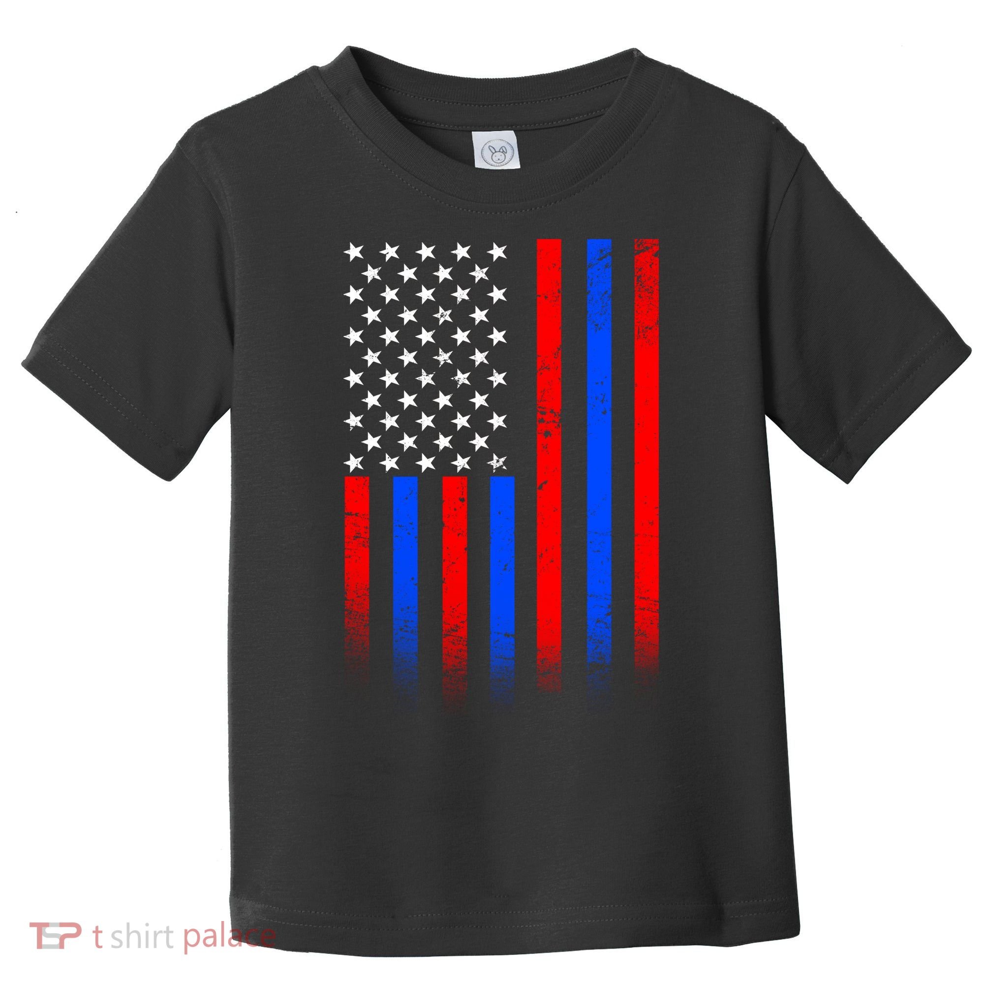 USA American Pride Flag Toddler T-Shirt