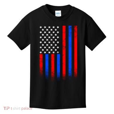 USA American Pride Flag Kids T-Shirt
