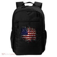 USA American Ripped Torn Flag Backpack thumb 0