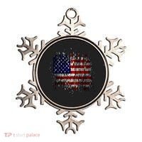 USA American Ripped Torn Flag Ornament thumb 0