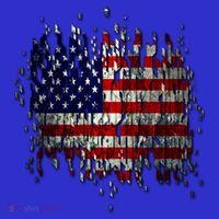USA American Ripped Torn Flag Kids Sweatshirt thumb 2