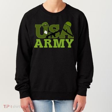 USA Army Camo Logo Women's Sweatshirt