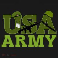 USA Army Camo Logo Doggie Tank thumb 4