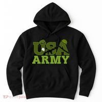 USA Army Camo Logo Hoodie thumb 0