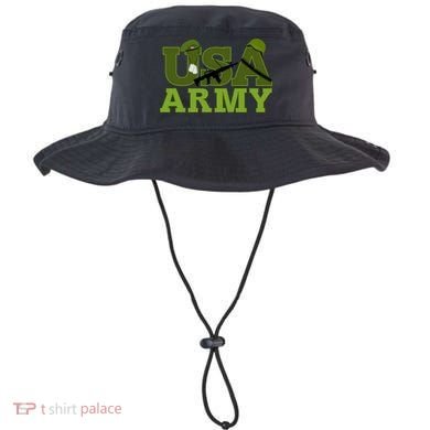 USA Army Camo Logo Bucket Hat