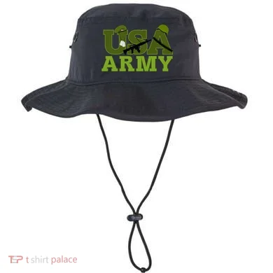 USA Army Camo Logo Bucket Hat