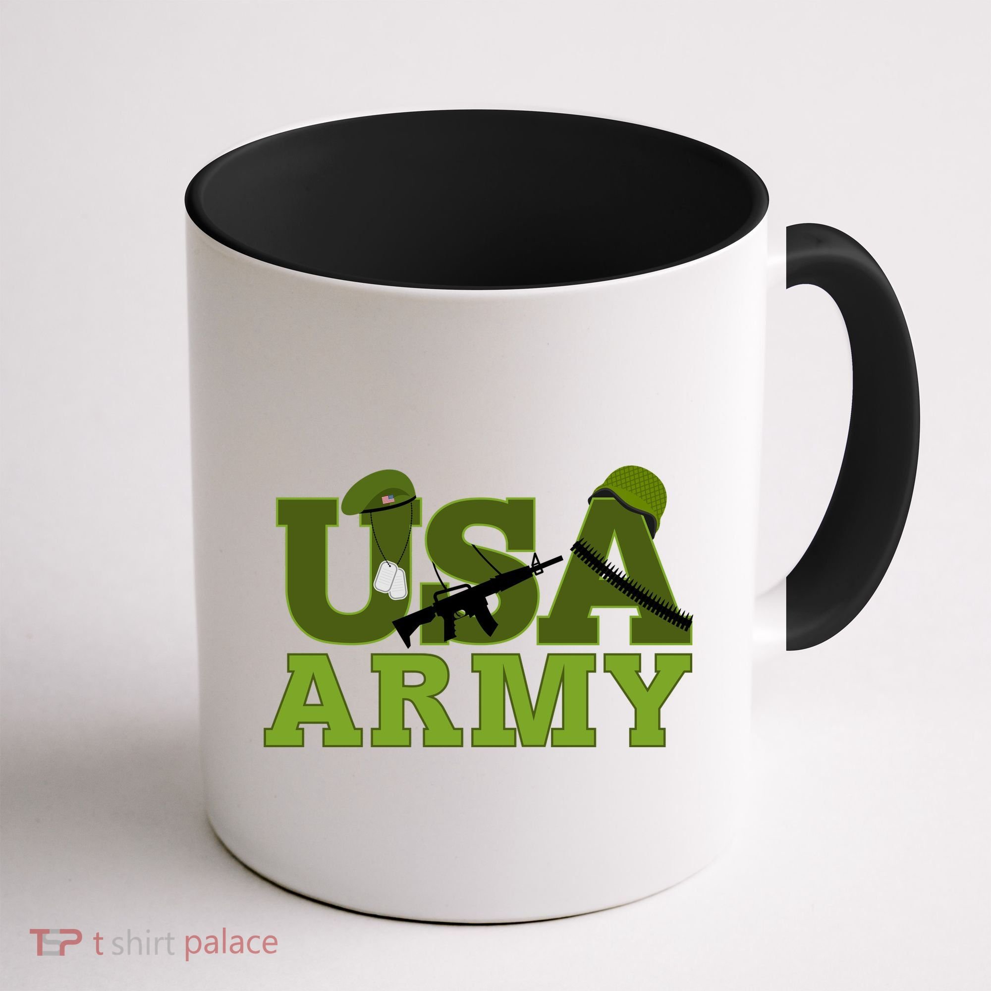 USA Army Camo Logo Coffee Mug