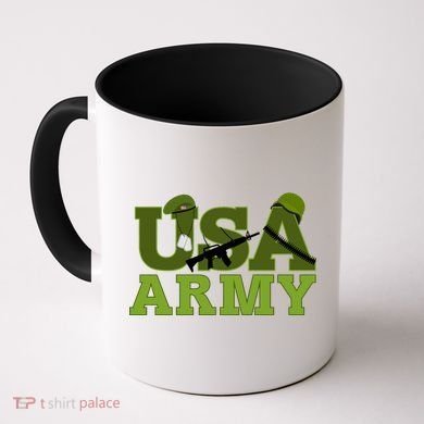 USA Army Camo Logo Coffee Mug