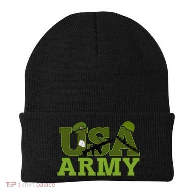 USA Army Camo Logo Beanie