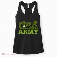 USA Army Camo Logo Women's Tank Top thumb 0