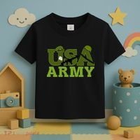 USA Army Camo Logo Toddler T-Shirt thumb 3