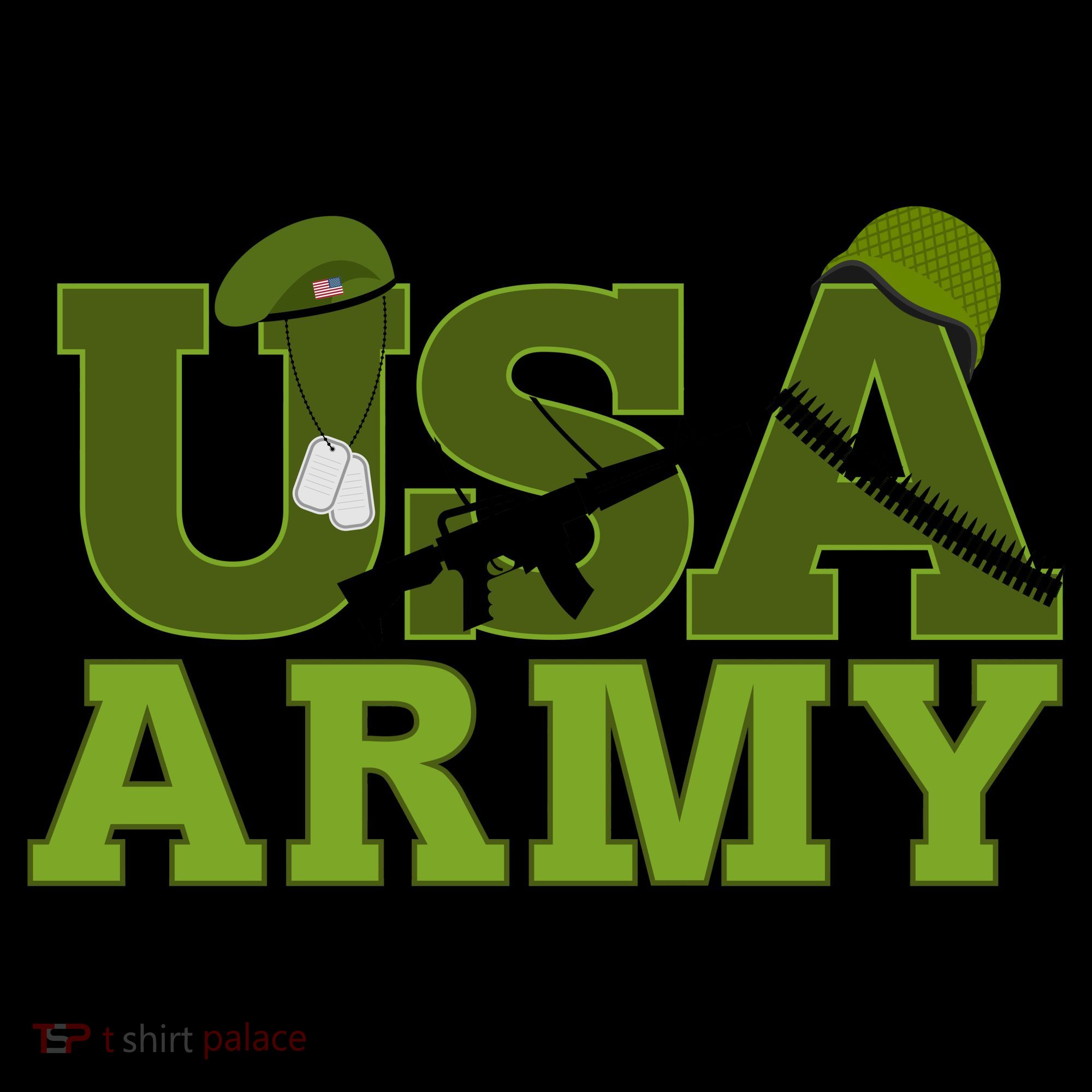 USA Army Camo Logo Toddler T-Shirt