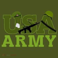 USA Army Camo Logo Long Sleeve Shirt thumb 2