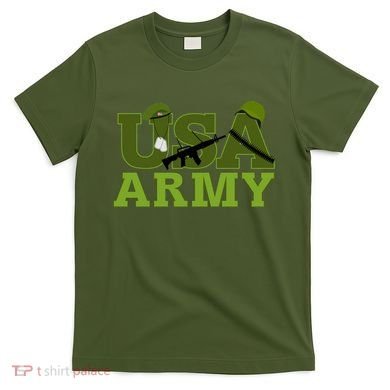 USA Army Camo Logo T-Shirt