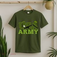 USA Army Camo Logo T-Shirt thumb 2