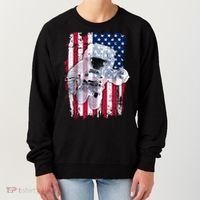 USA Astronaut American Space Flag Women's Sweatshirt thumb 0