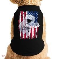USA Astronaut American Space Flag Doggie Tank thumb 0