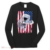 USA Astronaut American Space Flag Long Sleeve Shirt thumb 0