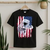 USA Astronaut American Space Flag T-Shirt thumb 2