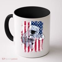USA Astronaut American Space Flag Coffee Mug thumb 0