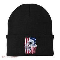 USA Astronaut American Space Flag Beanie thumb 0