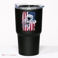 USA Astronaut American Space Flag Tumbler thumb 0