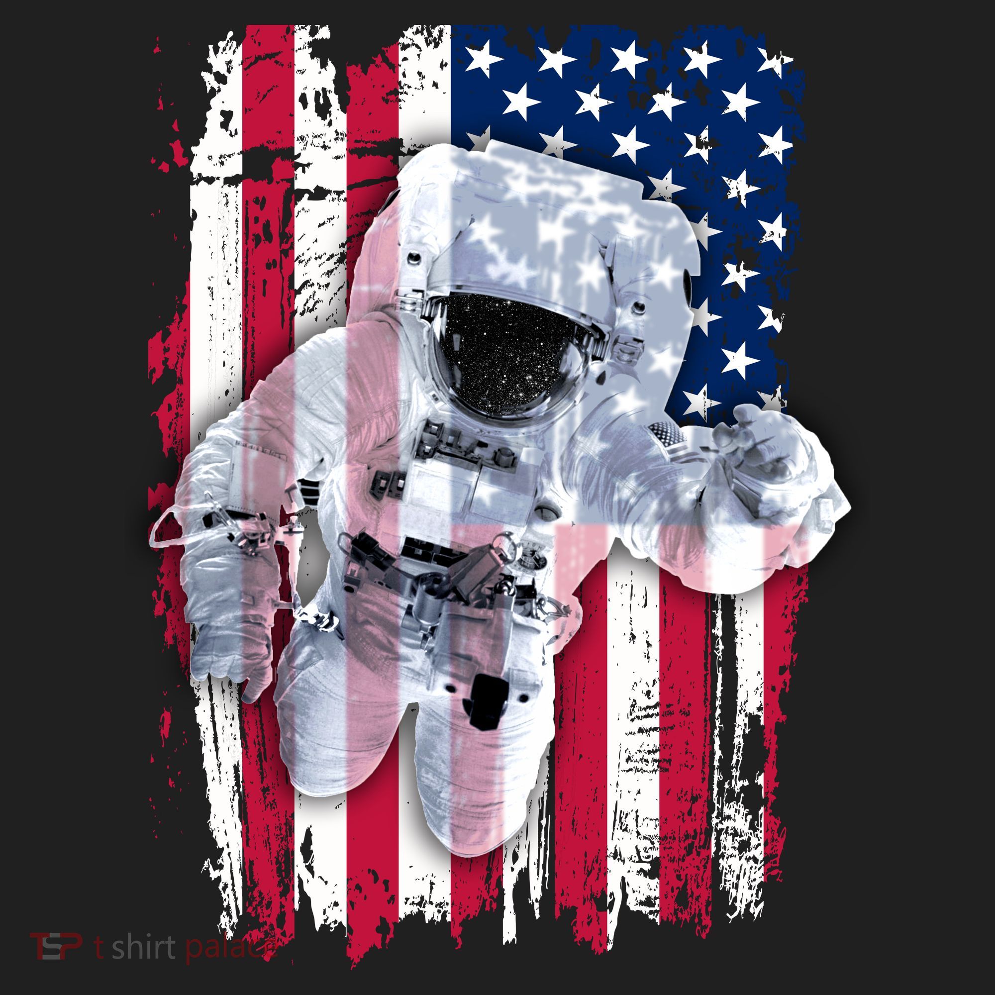 USA Astronaut American Space Flag Hat