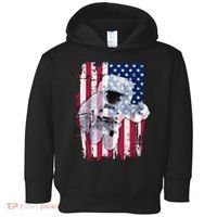 USA Astronaut American Space Flag Toddler Hoodie thumb 0