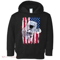 USA Astronaut American Space Flag Toddler Hoodie thumb 0