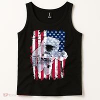 USA Astronaut American Space Flag Tank Top thumb 2