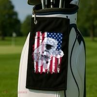 USA Astronaut American Space Flag Golf Towel thumb 2