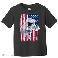 USA Astronaut American Space Flag Toddler T-Shirt thumb 0