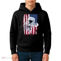 USA Astronaut American Space Flag Kids Hoodie thumb 4