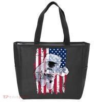 USA Astronaut American Space Flag Tote Bag thumb 0