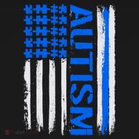USA Autism Awareness Puzzle Flag Backpack thumb 2