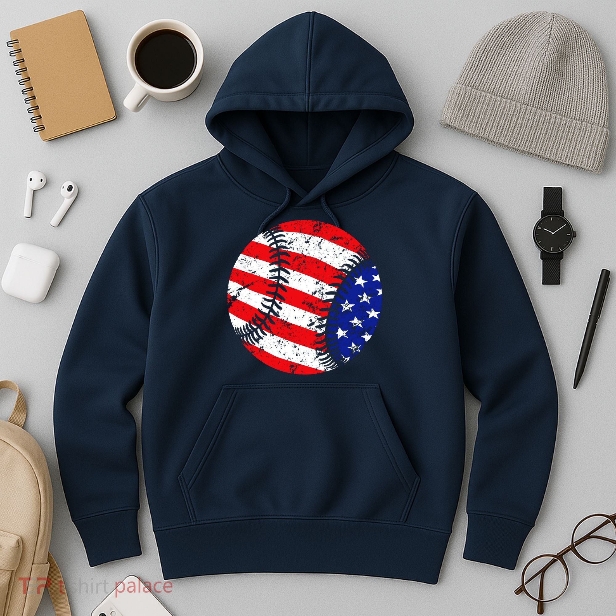 USA Baseball Hoodie