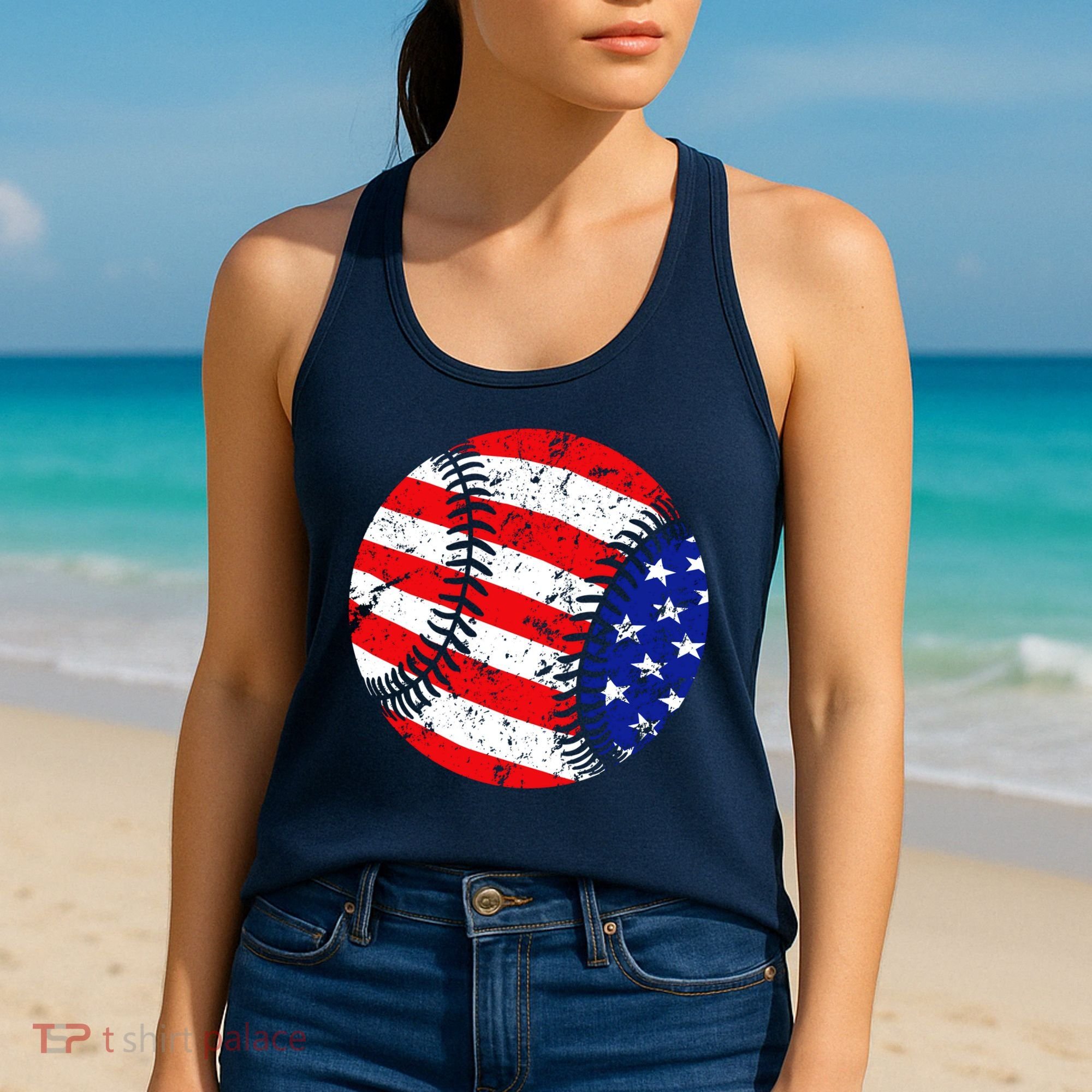 USA Baseball Women's Tank Top
